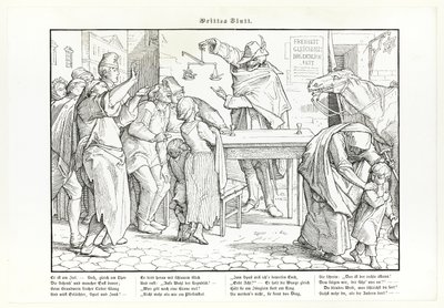 Také tanec smrti, deska III od Alfred Rethel