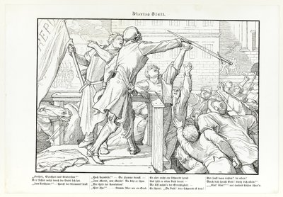 Také Tanec smrti, deska IV od Alfred Rethel