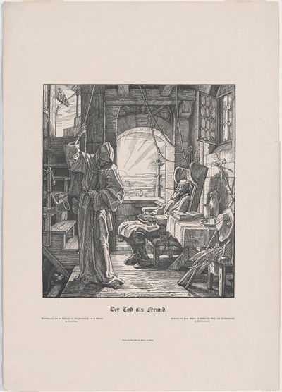 Death the Strangler od Alfred Rethel