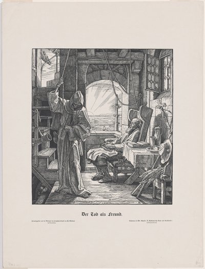 Smrt jako přítel od Alfred Rethel