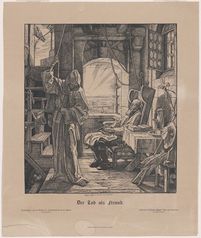 Smrt jako přítel od Alfred Rethel