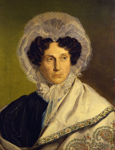 Portrét umělcovy matky, c.1833 od Alfred Rethel