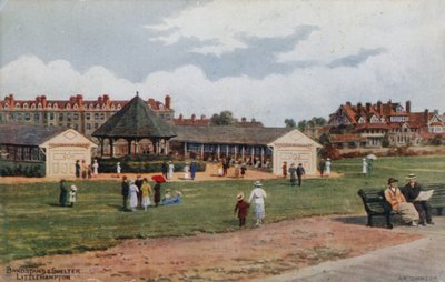 Bandstand und Shelter, Littlehampton od Alfred Robert Quinton