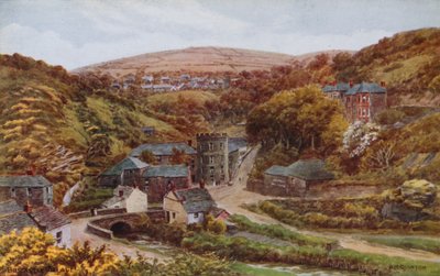 Vesnice Boscastle od Alfred Robert Quinton