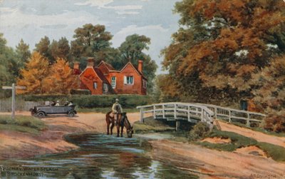 Brockley Water Splash, Brockenhurst od Alfred Robert Quinton