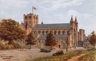 Buckfast Abbey, North West od Alfred Robert Quinton