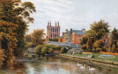 Cantilupe Gardens, Hereford od Alfred Robert Quinton