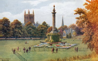 Castle Green, Hereford od Alfred Robert Quinton