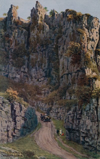 Castle Rock, Cheddar Gorge od Alfred Robert Quinton