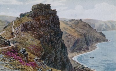 Castle Rock, Lynton od Alfred Robert Quinton