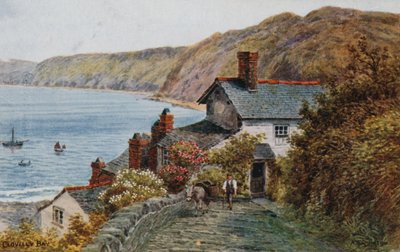 Zátoka Clovelly od Alfred Robert Quinton