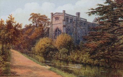 Convent Walk, převorství Christchurch od Alfred Robert Quinton