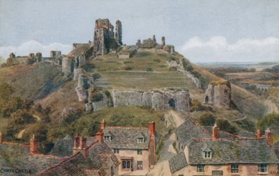Hrad Corfe od Alfred Robert Quinton