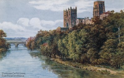 Katedrála v Durhamu z mostu Prebends od Alfred Robert Quinton