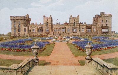 Východní terasa, hrad Windsor od Alfred Robert Quinton