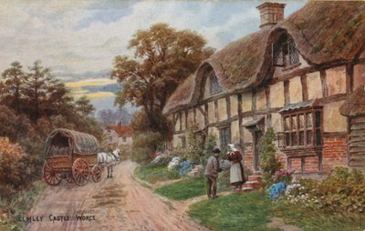 Hrad Elmley, Worcestershire od Alfred Robert Quinton