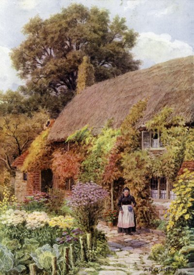 Babiččina chata, Henley Common, poblíž Midhurst, Sussex od Alfred Robert Quinton