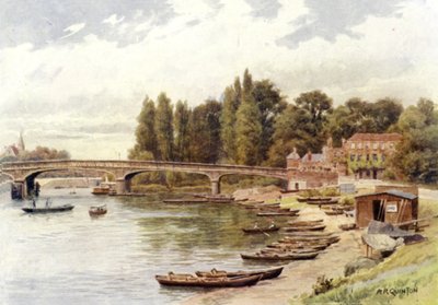 Hamptonský most od Alfred Robert Quinton