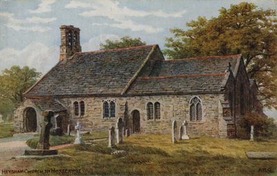 Heysham Church, Nr Morecambe od Alfred Robert Quinton
