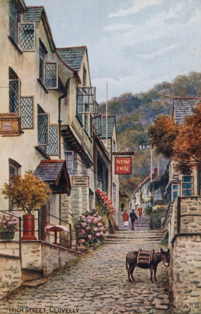 High Street, Clovelly od Alfred Robert Quinton