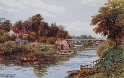 Holt Fleet, Nr Worcester od Alfred Robert Quinton