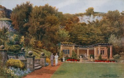 Italské zahrady, Holywell, Eastbourne od Alfred Robert Quinton