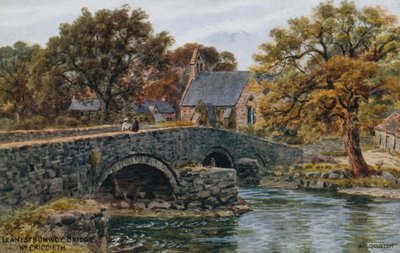 Most Llanystrumwdy, Nr. Criccieth od Alfred Robert Quinton