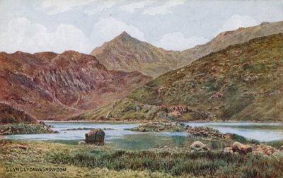 Llyn Brittany a Snowdon od Alfred Robert Quinton