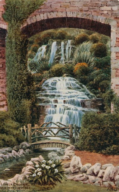 Lower Cascade, Ventnor, Isle of Wight od Alfred Robert Quinton