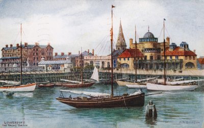 Lowestoft, The Yacht Basin od Alfred Robert Quinton