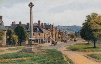 Memorial Cross, Broadway, Worcestershire od Alfred Robert Quinton