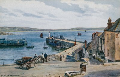 Newlynský přístav od Alfred Robert Quinton