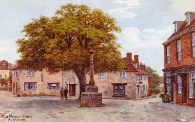 Old Market Cross, Alfriston od Alfred Robert Quinton
