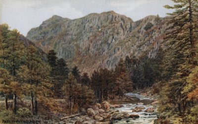 Průsmyk Aberglaslyn od Alfred Robert Quinton