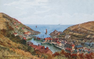 Polperro, z kopce od Alfred Robert Quinton
