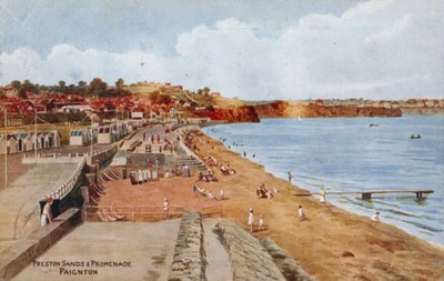 Preston Sands and Promenade, Paignton od Alfred Robert Quinton