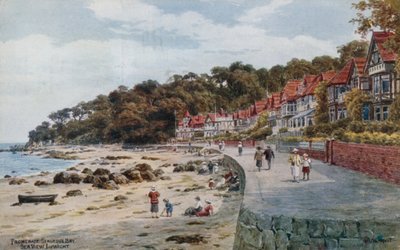 Promenáda, zátoka Seagrove, výhled na moře, I of Wight od Alfred Robert Quinton