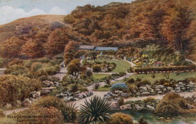 Rock Gardens, Happy Valley, Llandudno od Alfred Robert Quinton