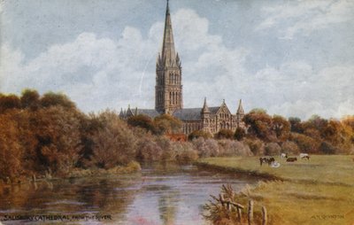 Katedrála v Salisbury od Alfred Robert Quinton