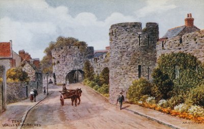 Tenby, stěny a pět oblouků od Alfred Robert Quinton