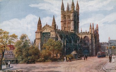Opatství, Bath od Alfred Robert Quinton