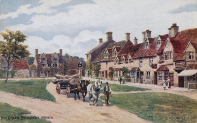 The Green, Broadway, Worcestershire od Alfred Robert Quinton