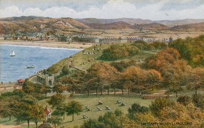 Šťastné údolí, Llandudno od Alfred Robert Quinton