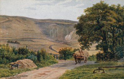 The Long Man, Wilmington, Eastbourne od Alfred Robert Quinton