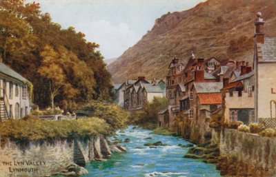 Lyn Valley, Lynmouth od Alfred Robert Quinton