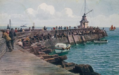 The Pier and Cosies, Gorleston-on-Sea od Alfred Robert Quinton