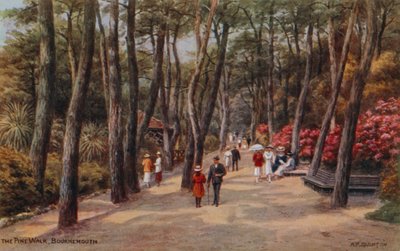 Pine Walk, Bournemouth od Alfred Robert Quinton