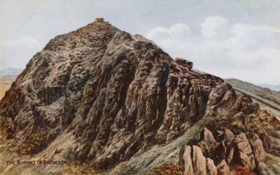 Summit ve Snowdonu od Alfred Robert Quinton
