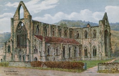 Tintern Abbey, z jihozápadu od Alfred Robert Quinton