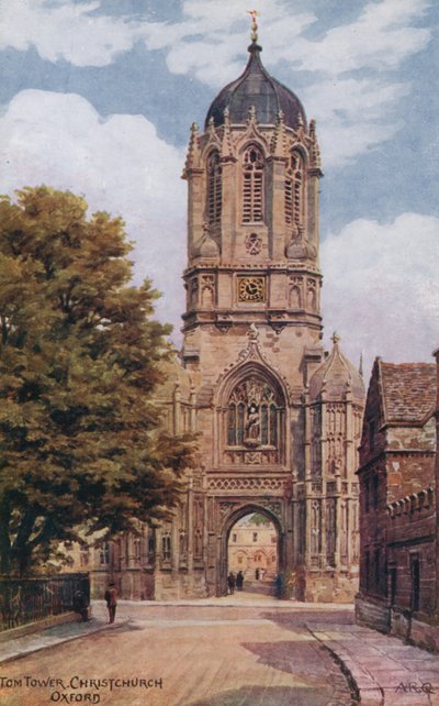 Tom Tower, Christ Church, Oxford od Alfred Robert Quinton